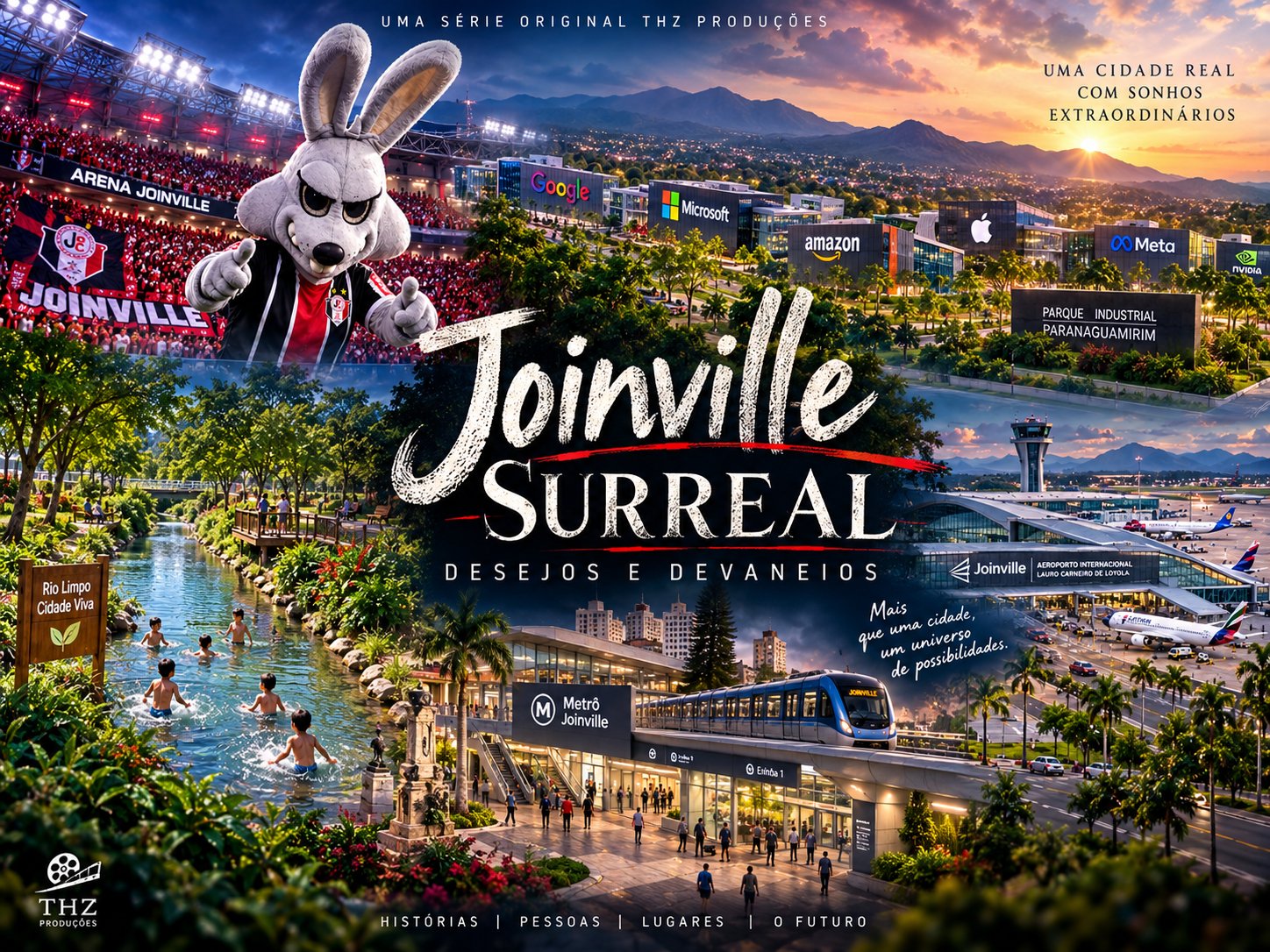 Banner da série Joinville Surreal