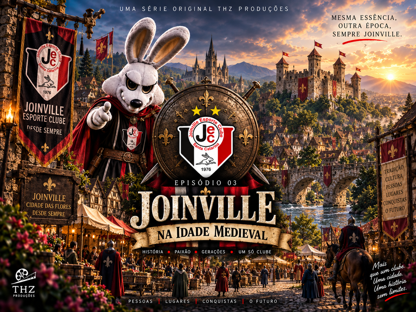 Arte de divulgação de Joinville Surreal — Episódio 03: Joinville Medieval
