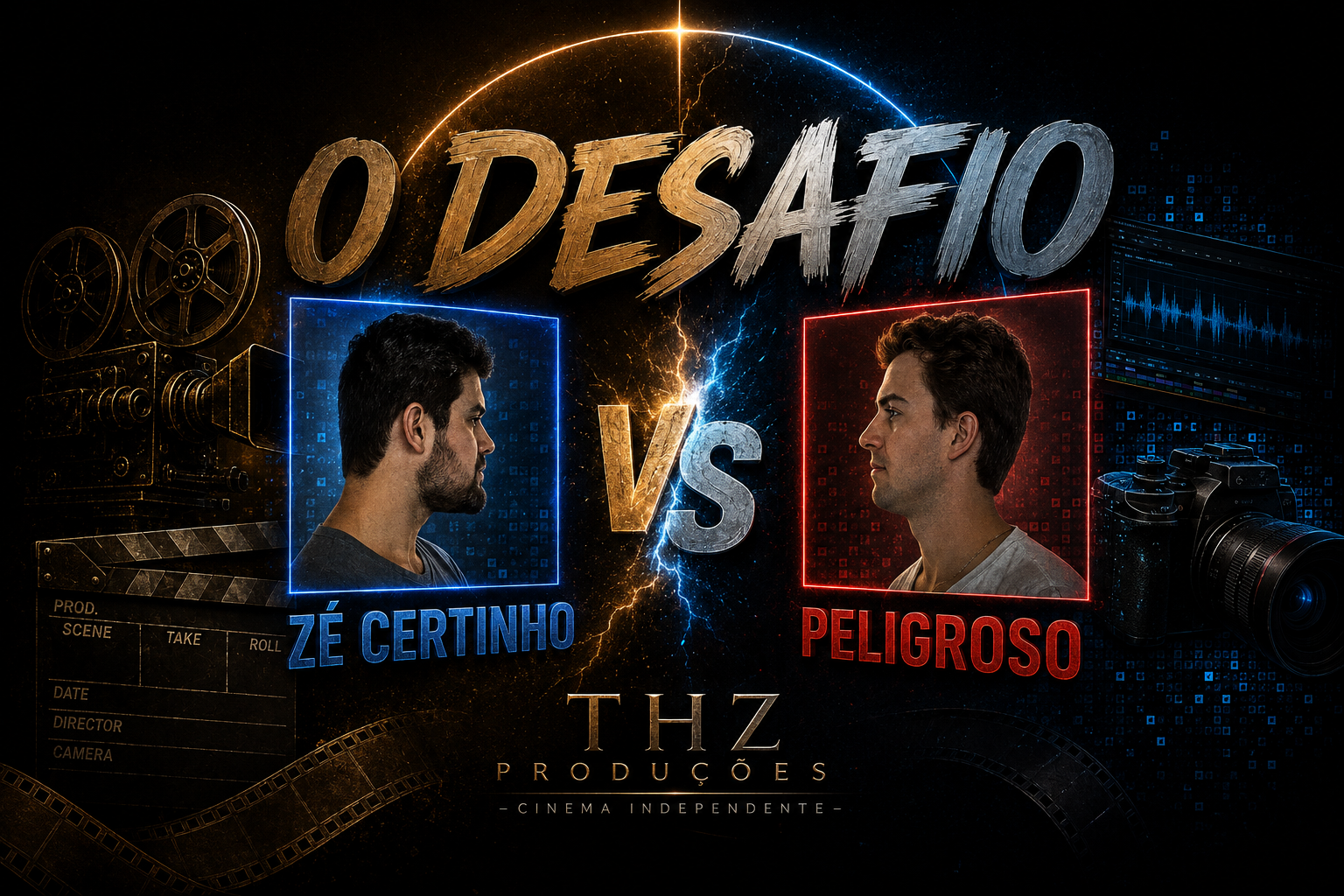 Arte de divulgação de O Desafio