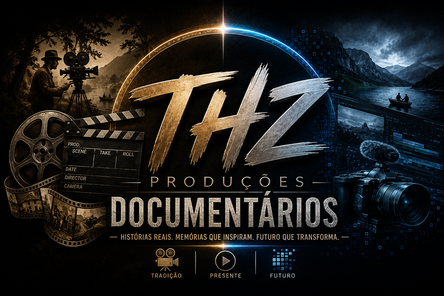 Banner da seção Documentários da THZ Produções