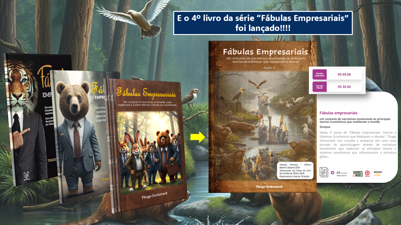 Livros da série Fábulas Empresariais