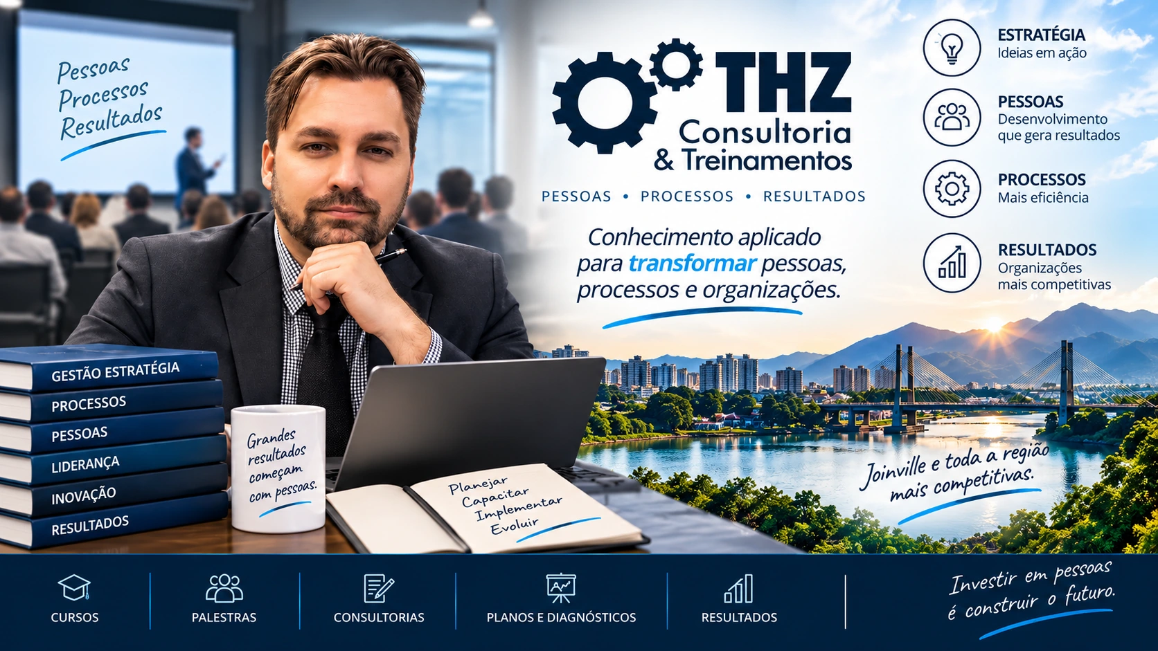 Capa da THZ Consultoria e Treinamentos