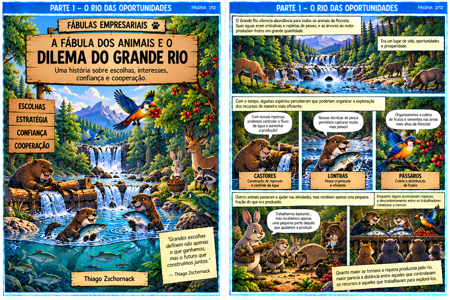 A Fábula dos Animais e o Dilema do Grande Rio — capa