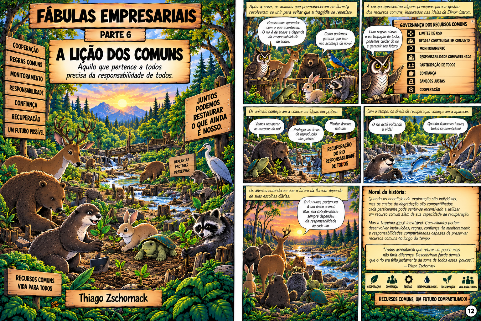 A Fábula dos Animais e o Rio da Avareza — parte 6