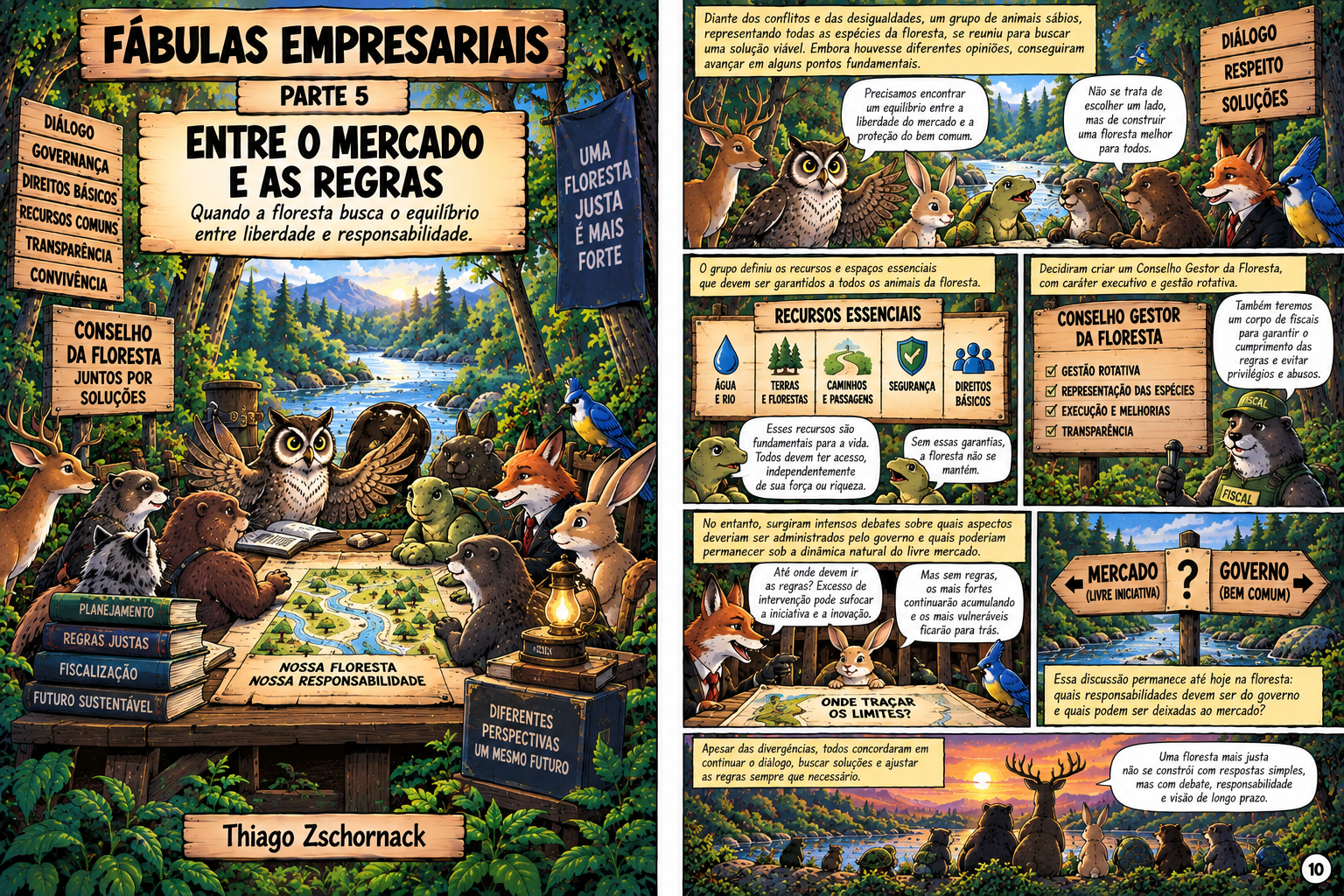 A Fábula dos Animais e o Rio da Competição Desigual — parte 5