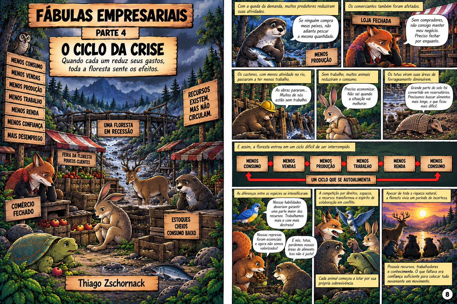 A Fábula dos Animais e o Rio da Demanda Esquecida — parte 4