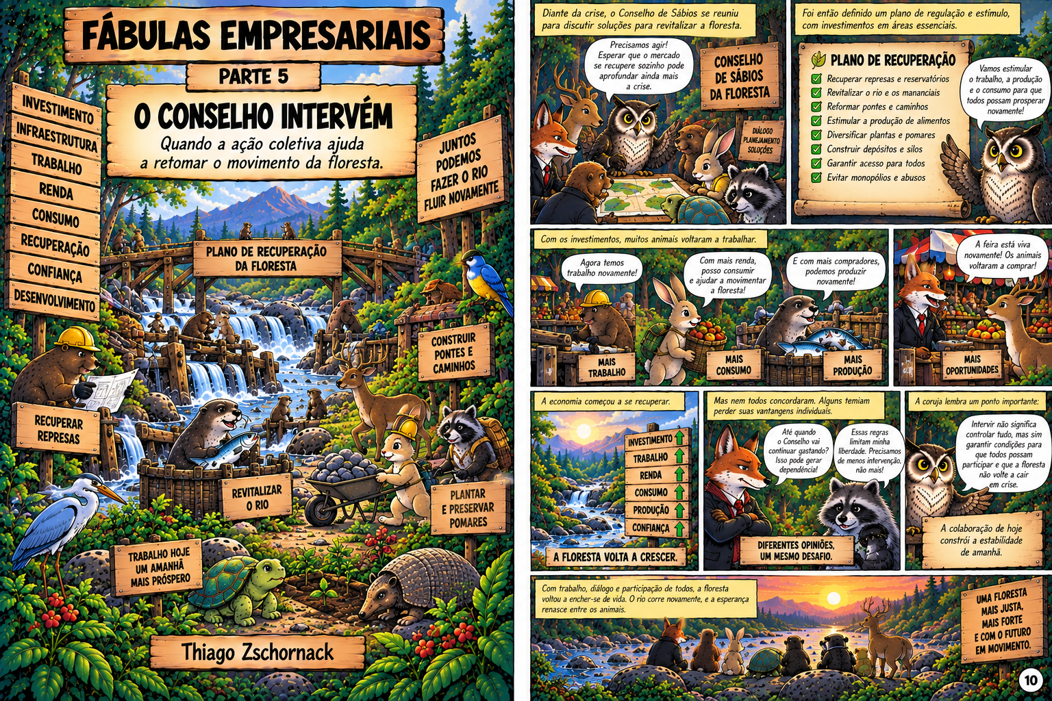 A Fábula dos Animais e o Rio da Demanda Esquecida — parte 5