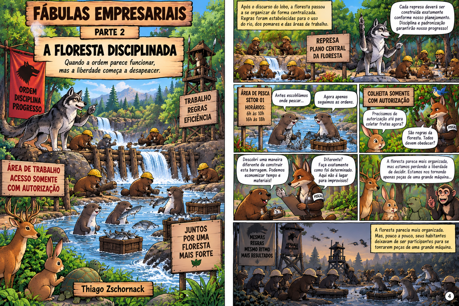 A Fábula dos Animais e o Rio da Ordem Direcionada — parte 2