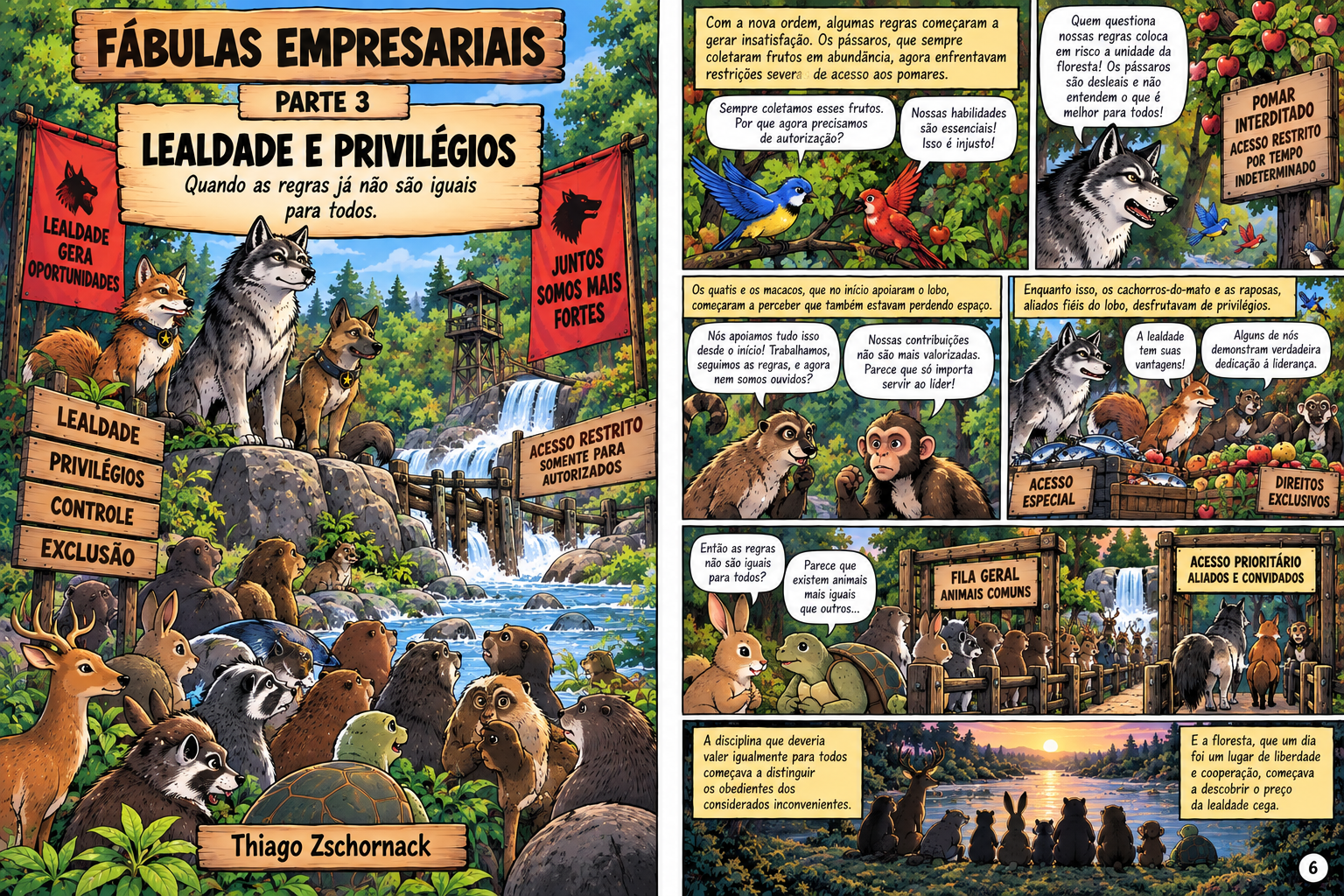 A Fábula dos Animais e o Rio da Ordem Direcionada — parte 3