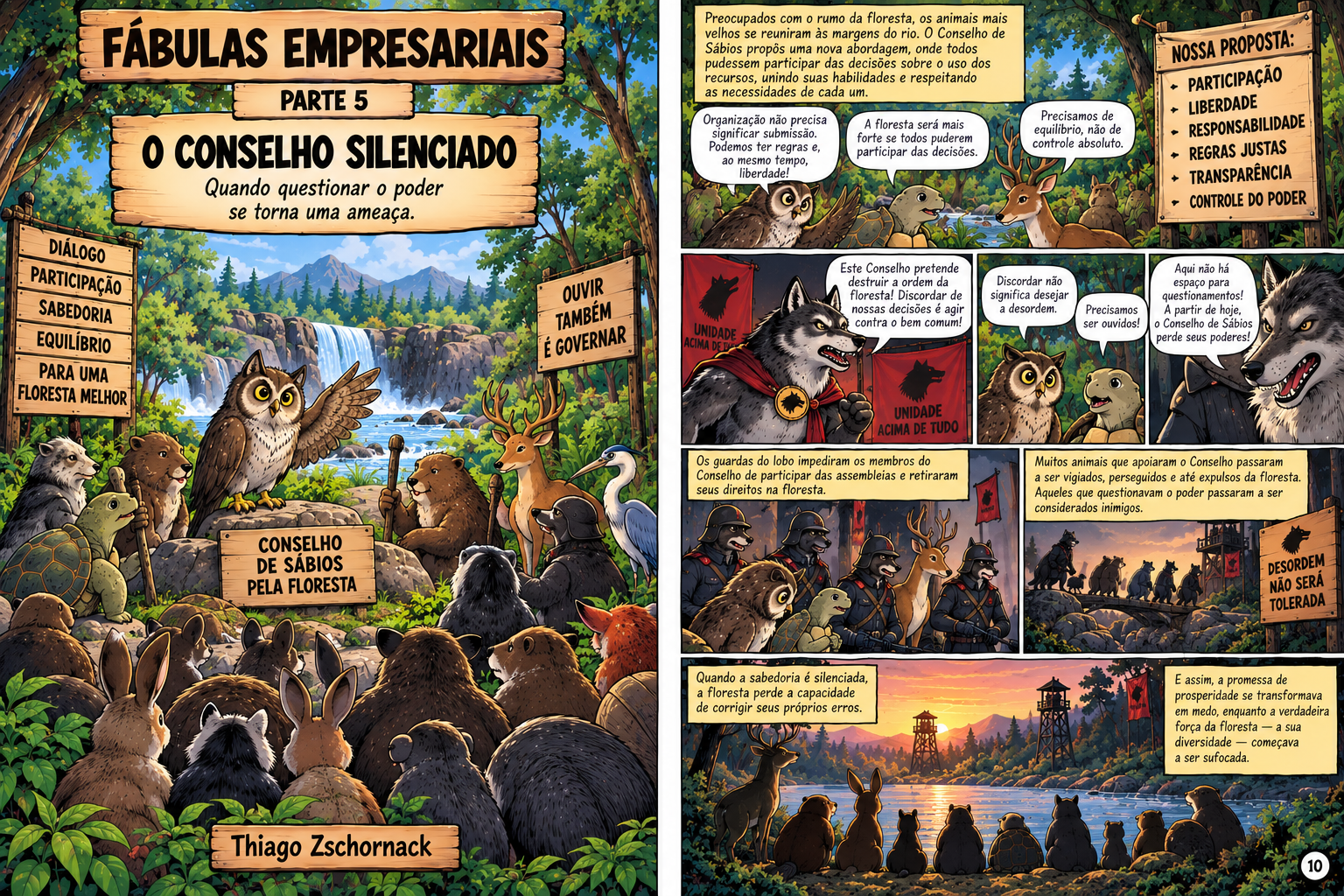 A Fábula dos Animais e o Rio da Ordem Direcionada — parte 5