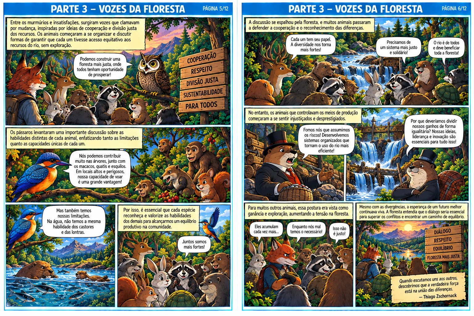 A Fábula dos Animais e o Rio da Superexploração — parte 3